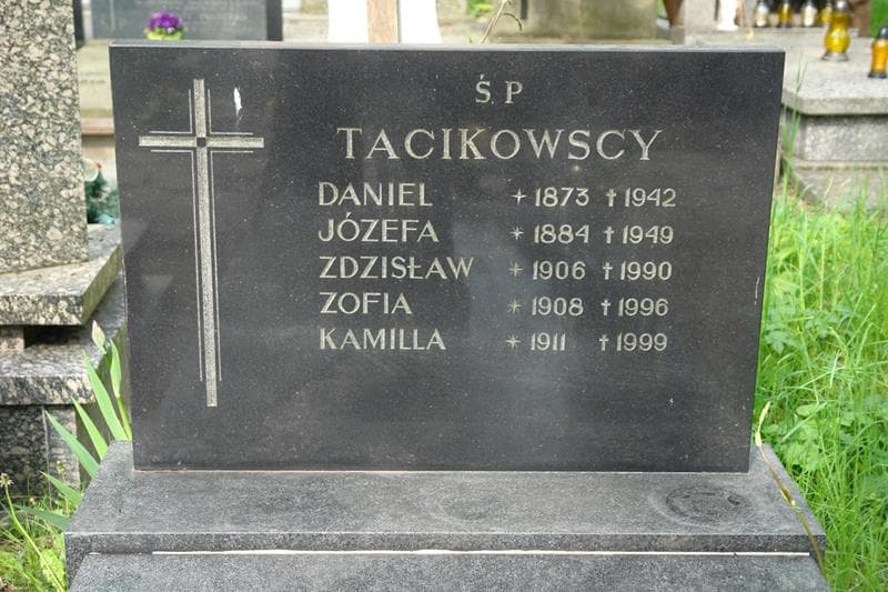 Zdjęcie grobu Józefa Tacikowska (2)