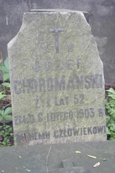 Zdjęcie grobu Szymon Choromański (1)
