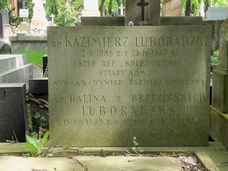 Zdjęcie grobu Halina Luboradzka (1)