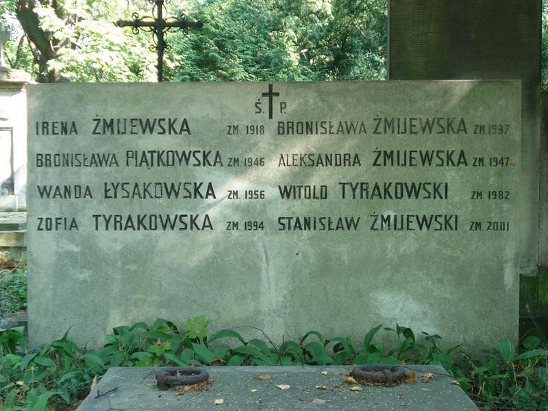 Zdjęcie grobu Bronisława Żmijewska (2)