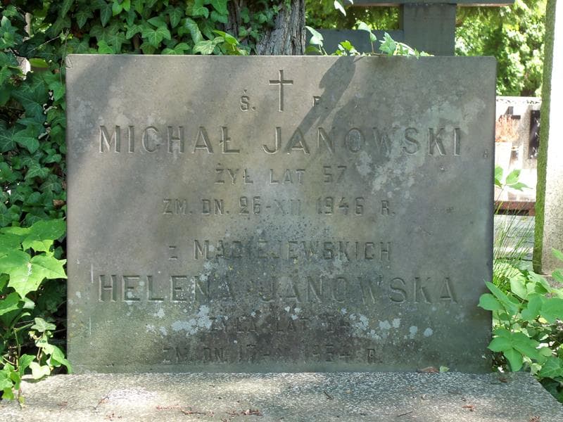 Zdjęcie grobu Michał Janowski (2)