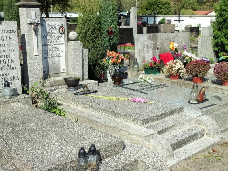 Zdjęcie grobu Lucyna Oldyńska (1)