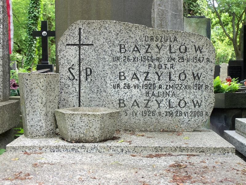 Zdjęcie grobu Halina Bazylów (2)