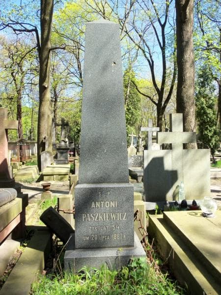 Zdjęcie grobu Antoni Paszkiewicz (2)