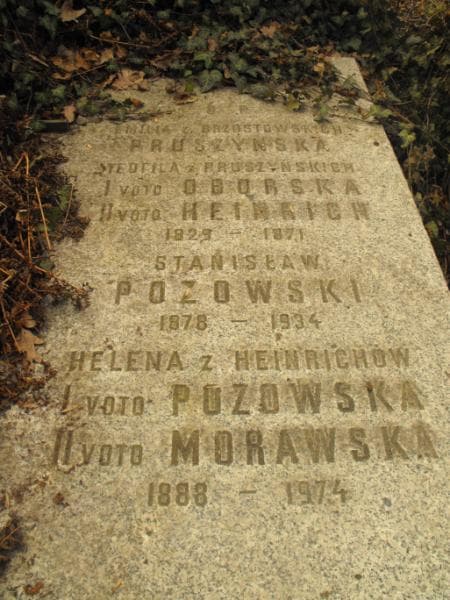Zdjęcie grobu Teofila Heinrich (2)