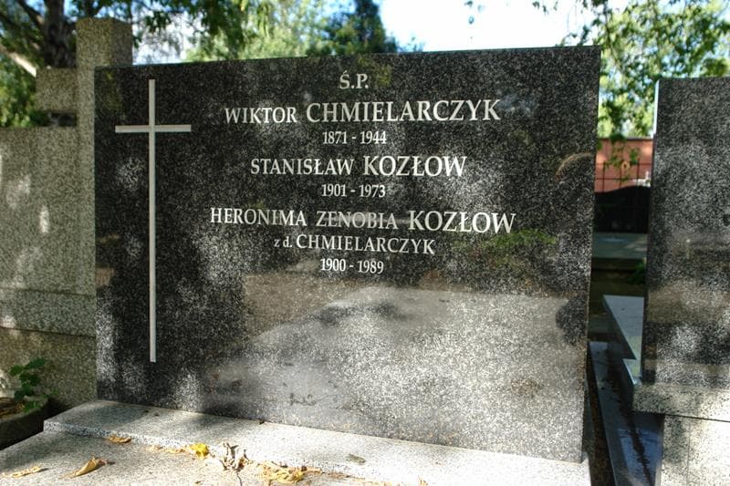 Zdjęcie grobu Heronima Zenobia Kozłow (2)