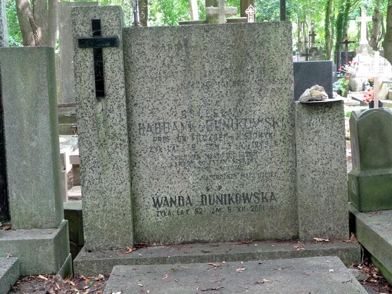 Zdjęcie grobu Bolesław Habdank-Dunikowski (2)