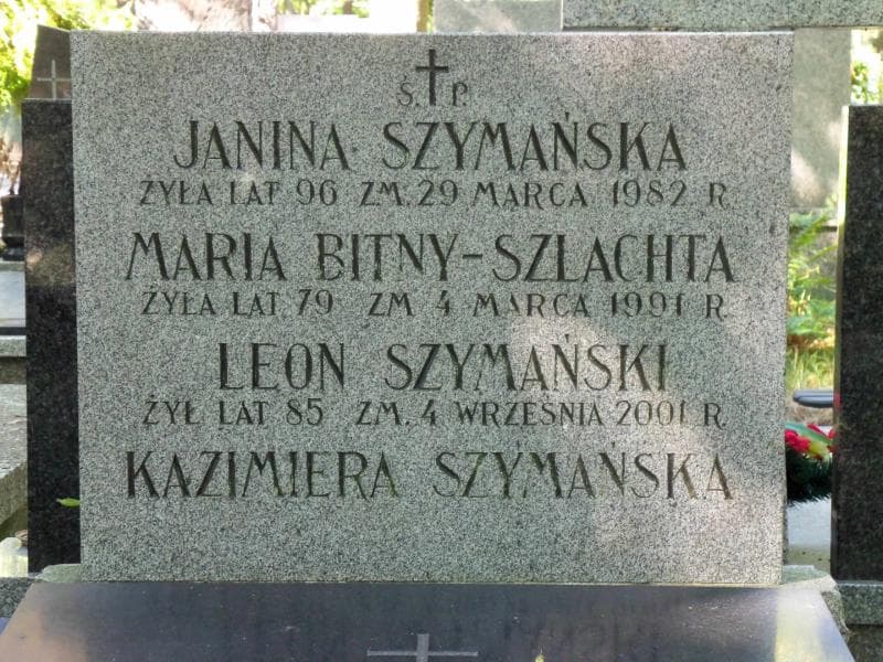 Zdjęcie grobu Maria Bitny-Szlachta (2)