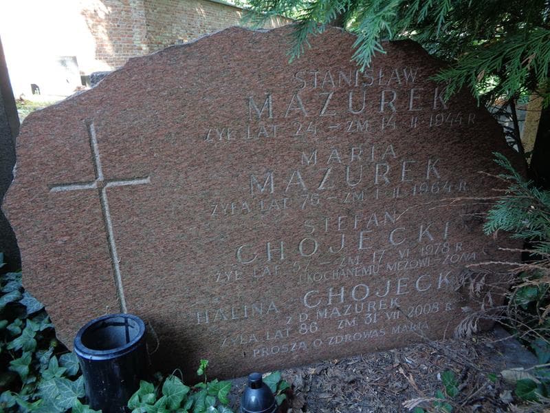 Zdjęcie grobu Halina Chojecka (2)