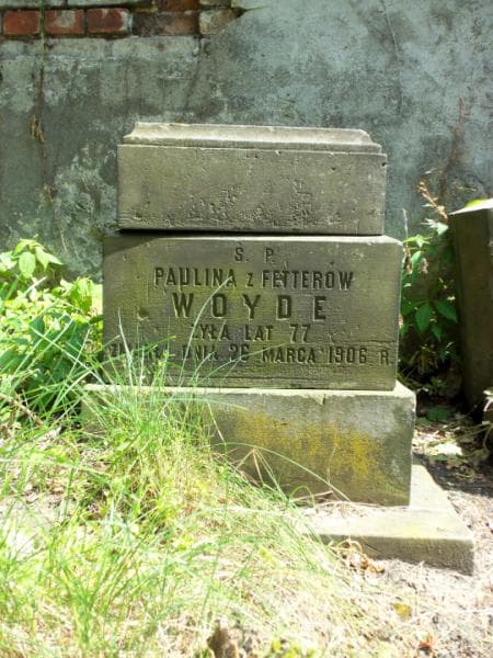Zdjęcie grobu Paulina Woyde (1)