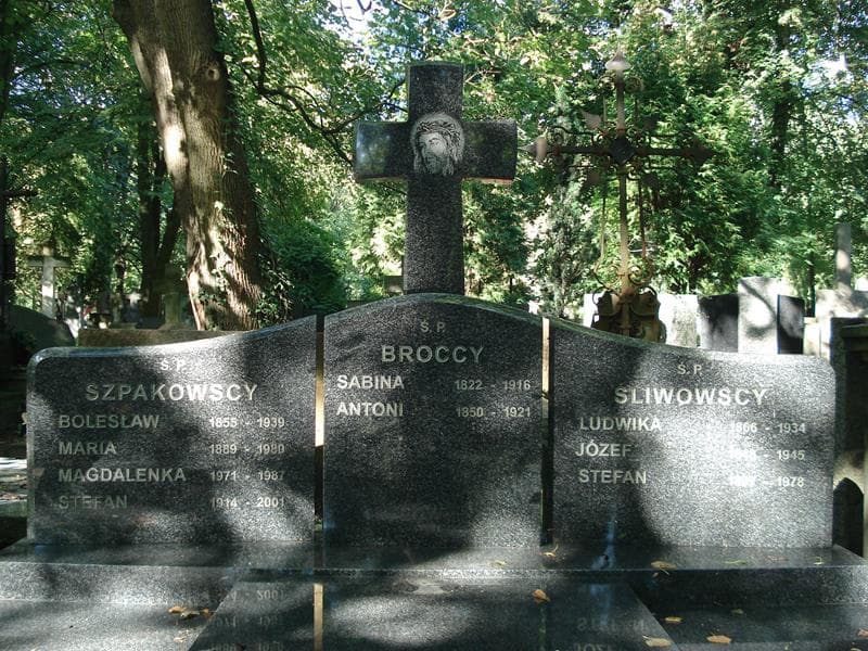 Zdjęcie grobu Antoni Brocki (2)