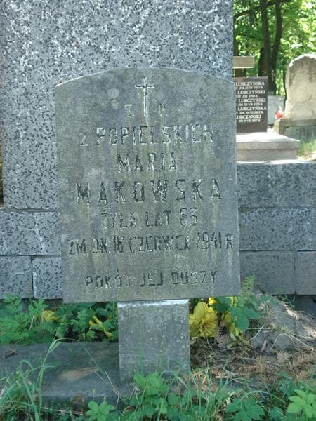 Zdjęcie grobu Maria Mąkowska (1)