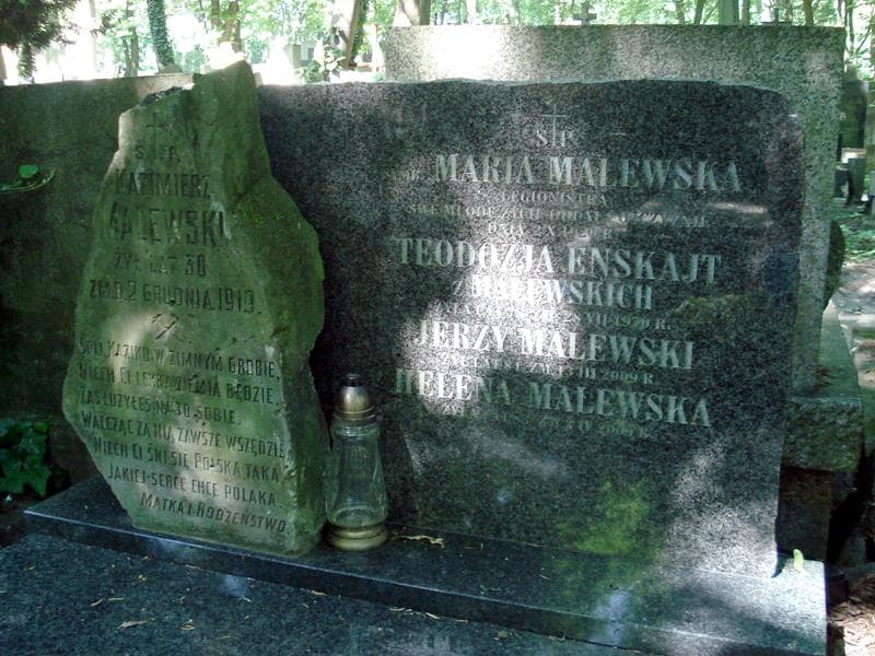 Zdjęcie grobu Jerzy Malewski (1)