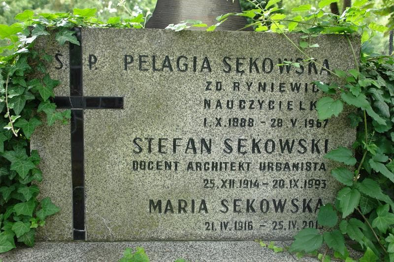 Zdjęcie grobu Maria Sękowska (2)