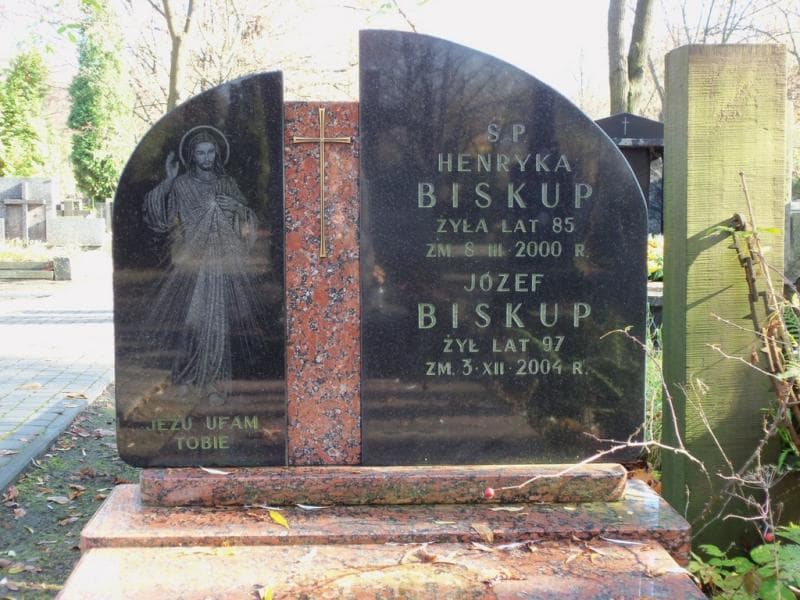 Zdjęcie grobu Henryka Biskup (2)