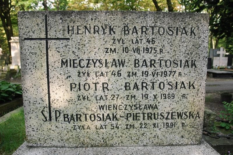 Zdjęcie grobu Mieczysław Bartosiak (2)