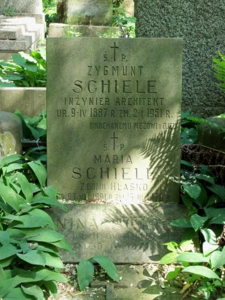 Zdjęcie grobu Zygmunt Schiele (2)