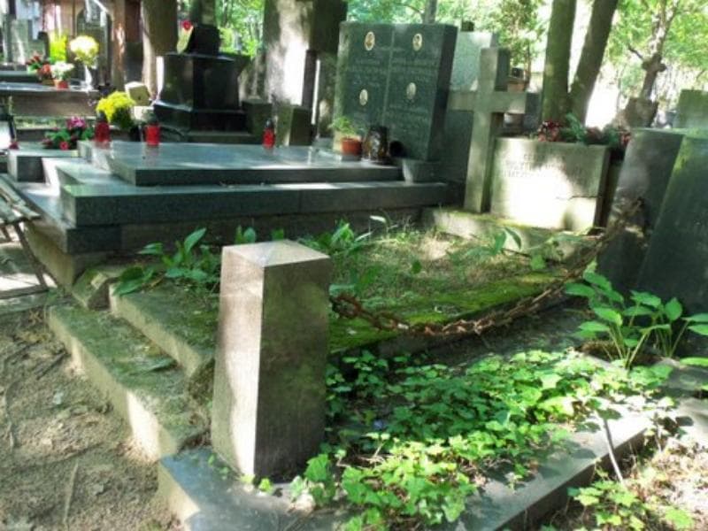 Zdjęcie grobu Cezarjusz Woyciechowski (1)