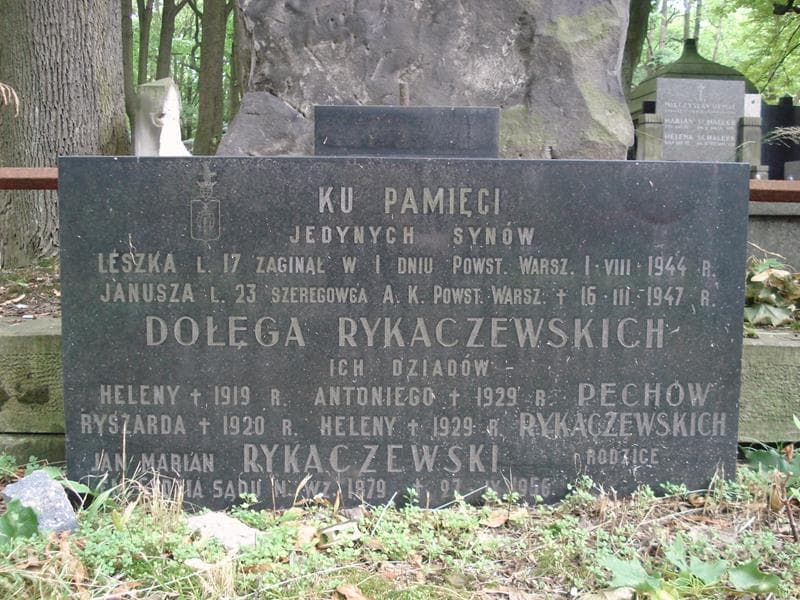 Zdjęcie grobu Leszek Dołęga Rykaczewski (2)