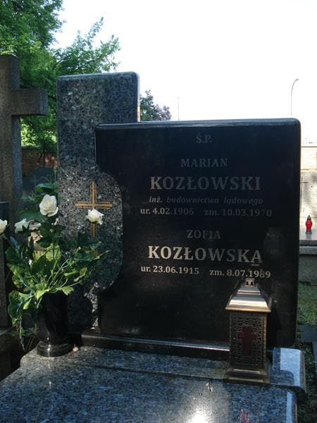 Zdjęcie grobu Zofia Kozłowska (1)