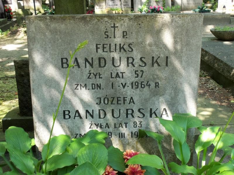 Zdjęcie grobu Feliks Bandurski (2)