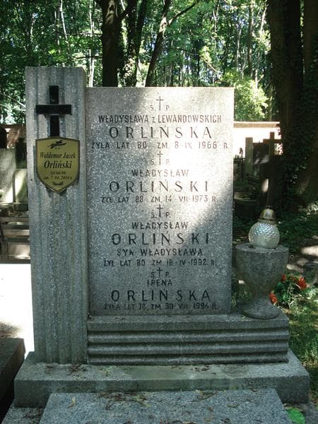 Zdjęcie grobu Irena Orlińska (1)