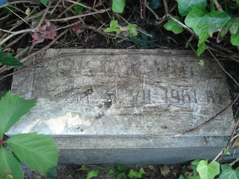 Zdjęcie grobu Gustaw Wutke (1)