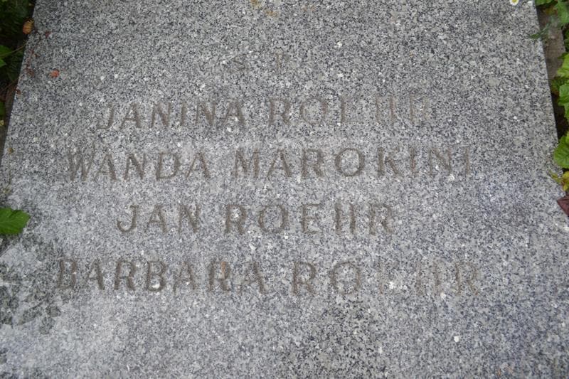 Zdjęcie grobu Wanda Marokini (2)