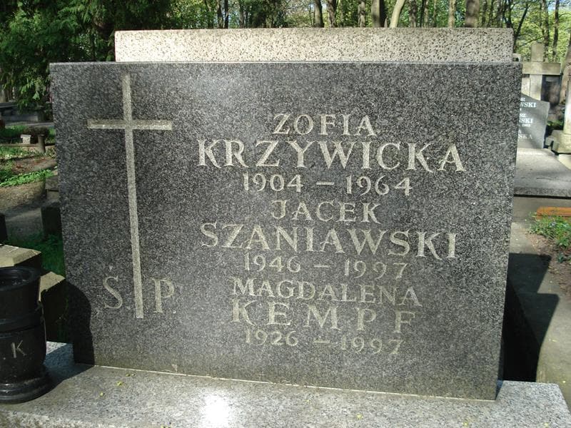 Zdjęcie grobu Zofia Krzywicka (1)