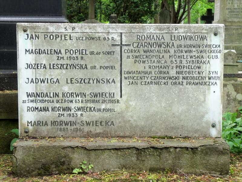 Zdjęcie grobu Magdalena Popiel (2)