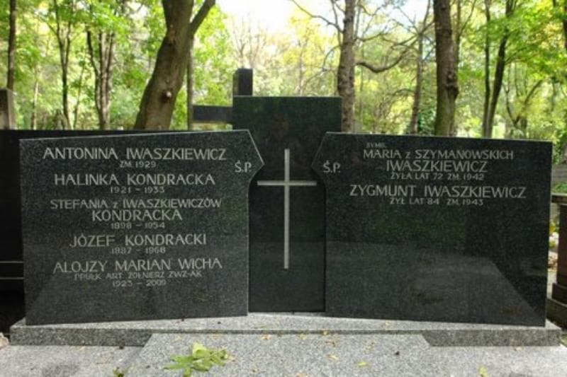 Zdjęcie grobu Maria Iwaszkiewicz (2)