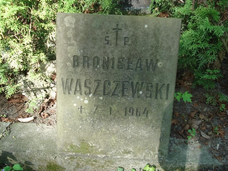 Zdjęcie grobu Bronisław Waszczewski (1)