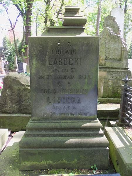 Zdjęcie grobu Zofja Lasocka (2)