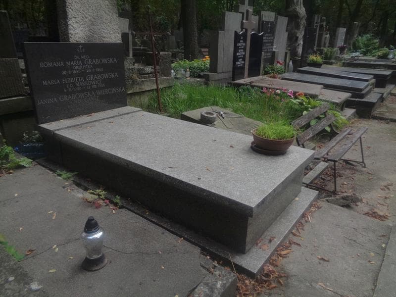 Zdjęcie grobu: Janina Grabowska-Wiercińska