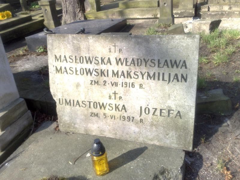 Zdjęcie grobu Maksymiljan Masłowski (1)