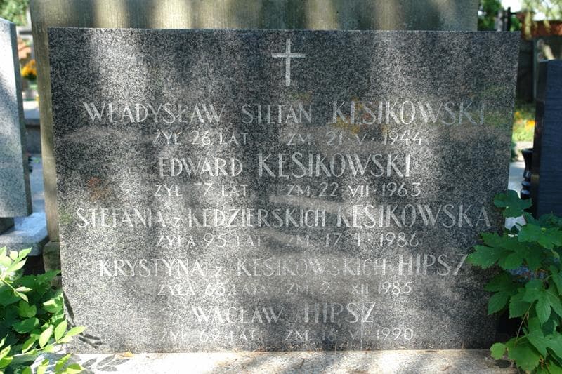Zdjęcie grobu Stefania Kęsikowska (2)