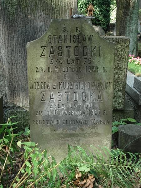 Zdjęcie grobu Józefa Zastocka (2)