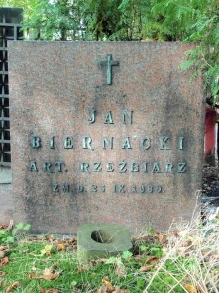 Zdjęcie grobu Jan Biernacki (2)