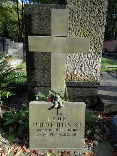 Zdjęcie grobu Leon Podhorski (2)