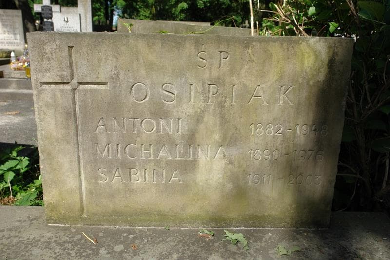 Zdjęcie grobu Antoni Osipiak (2)