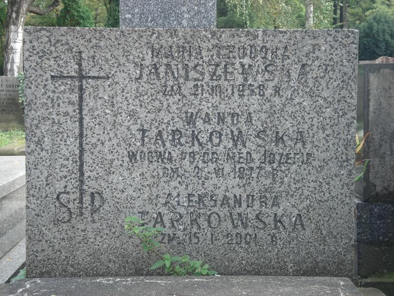 Zdjęcie grobu Wanda Tarkowska (2)