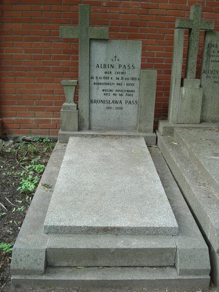 Zdjęcie grobu: Albin Paśś