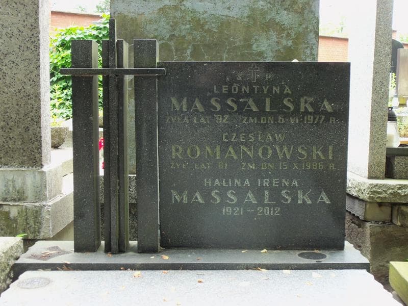 Zdjęcie grobu Leontyna Massalska (2)