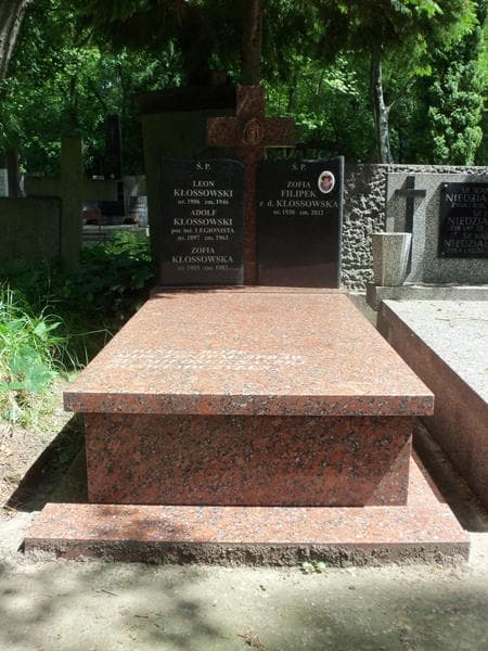 Zdjęcie grobu: Adolf Kłossowski