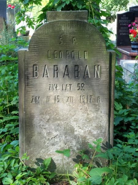 Zdjęcie grobu Leopod Baraban (1)