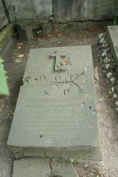 Zdjęcie grobu Sebastyan Barycki (1)