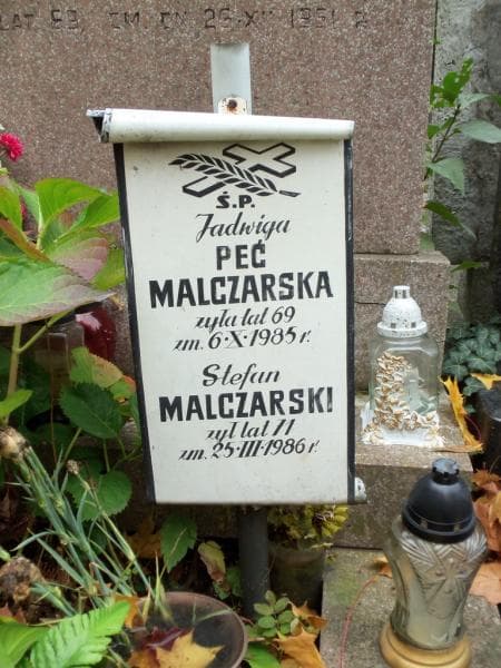 Zdjęcie grobu Stefan Malczarski (2)