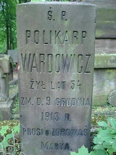 Zdjęcie grobu Polikarp Wardowicz (2)