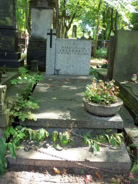 Zdjęcie grobu: Maksymilian Eberhardt