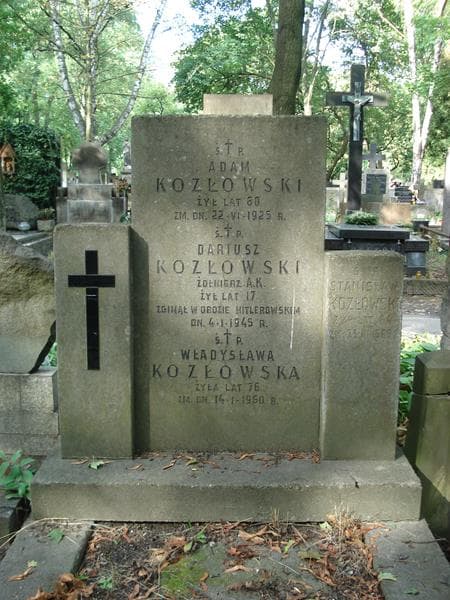 Zdjęcie grobu Władysława Kozłowska (2)